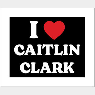 I Heart Cait. Clark Posters and Art